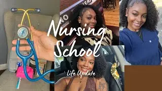 NURSING SCHOOL UPDATE!!! | Nursing Haul!! | Tips and Advice! | Orientation Day Vlog! | And moree (;