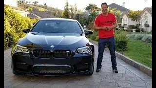 BMW M5 Competition — настоящий монстр! 575 л.с., разгон от 0 до 60 миль/ч за 3,5 секунды! Давайте...