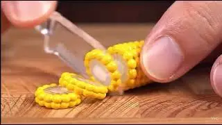 Cutting mini fruit and vegetables ASMR #fruitting #ai #glass #asmrsounds #satisfying #vegetables 