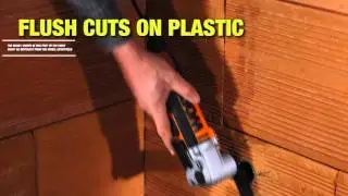 Worx Sonicrafter 250W Universal Fit Multi-Tool with 18-Piece Accessory Kit