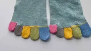 Bunte Kinder Zehen Socken 5 Paar