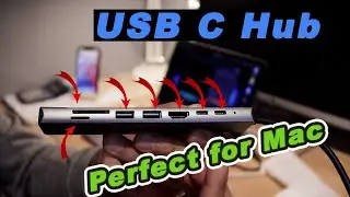USB HUB for Mac | External Monitor Connection | Product-Unboxing  👓