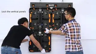 Desay LED X series rental LED display hanging installation 500x500mm die-casting aluminum LED panel