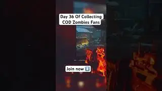 Day 36 of Collecting COD Zombies Fans #callofdutyzombies #codzombies #callofduty