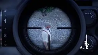 Hitman, Patient Zero, The Author [Sniper Assassin Challenge]