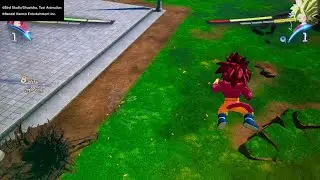 Super Saiyan 4 Goku Mini Vs Super Saiyan 2 Kefla