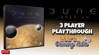Dune: Imperium Playthrough (3 Players)