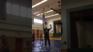FFCA NMS CHEER workshop - Calleigh and Coach Stan