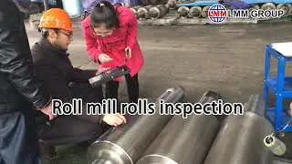 Roll mill rolls inspection