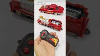 RC train powered by remote control / remote control train / upgrade RC train / train with DC motor