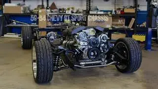Art Morrison  1959 - 64 Chevy GT Sport Chassis by MetalWorks Speed Shop. Impala chassis LS engine.