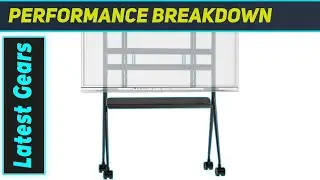 Tiburn Mobile Smart Board Stand: The Ultimate Mobile Display Solution!