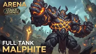 From Rock to GOD – 11K HP Malphite Destroys Arena | League Arena Gameplay