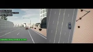 🚗 ADAS Overtaking Slow Vehicle | CARLA Simulation + Explainable AI