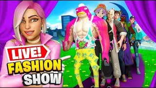 🔴CUSTOM FORTNITE FASHION SHOWS | BULL RUSH | SCRIMS | HIDE AND SEEK | NA EAST/EU MATCHMAKING