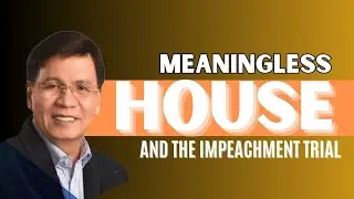 CONGRESS SNUBBED BY CHIZ ESCUDERO. INACTION SA IMPEACH SARA. ATTY. BUENO EXPLAINS #forthwith #vpsara