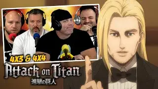 First time watching Attack on Titan reaction episodes 4x3 & 4x4 (SUB)