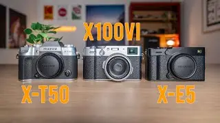 Fujifilm X T50 vs X E5 vs X100VI — Quel appareil Fuji choisir en 2025 ?