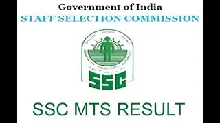 SSC MTS Tier II Result 2018