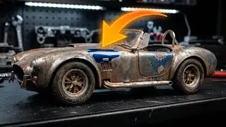 POV ASMR: 1965 Shelby Cobra 427 Overhaul - Polishing the Racing Legend to Guardsman Blue