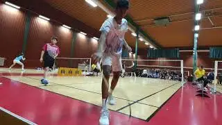 D. Cabahug/J. Lakshmikanthan vs A. Lysgaard/G. Tharsgaard (DEN)-U15 QF Doubles-Swedish Youth Games