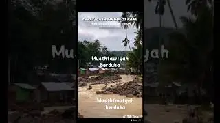 banjir bandang yang terjadi di ponpes musthfawiyah purba baru #aeksingolot