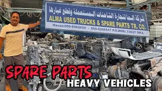 Scrap market Sharjah | used trucks & spare parts of heavy vehicles | Sharjah scrap & heavy vehicles