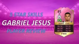 85 FUTTIES GABRIEL JESUS PLAYER REVIEW! 😱