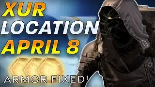 XUR DESTINY 2: LOCATION & ROLLS! (APRIL 8-11)