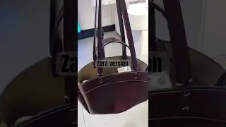 Zara version or Shein, can you tell the difference.   #accessories #fashionstyle #bags