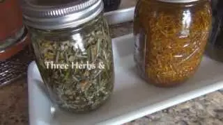 Herb-Infused Olive Oil for Soap Making and Body Creams - Naturally Color Soap - DIY