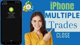 Как закрыть несколько сделок в MT4 на iPhone | Закрыть все позиции в MT4 на iPhone