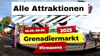 Grenadiermarkt Pirmasens 2025 - Alle Attraktionen