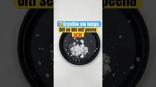 🤯Creatine me Lumps❌🥵 #creatine #wellcore #viralshort #supplements #fitness