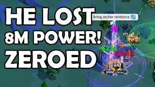 Мой первый ZeRo! Город T5 разрушен! | Rise of Kingdoms