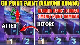 TRIK GB POINT EVENT PROMO DIAMOND KUNING TANPA HARUS HAPUS DATA MOBILE LEGENDS