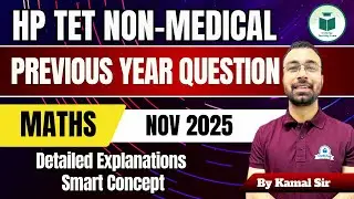 HP TET Non-Medical Mathematics | Nov 2025 PYQs | Most Important Questions | Civilstap