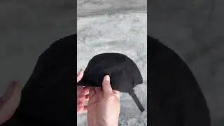Bon&eacute; Five Panel Ous Fili Preto