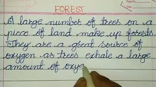 Paragraph on Forest | Forest Essay in English