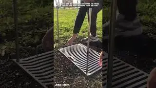🔥 The Portable Adjustable Campfire Grill