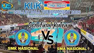 Semifinal INDOMARET VOLLEY BALL TOURNAMENT || SMK Nasional vs SMA Nasional