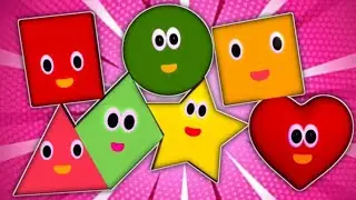 The Shapes Song for Toddlers| Triangle Rectangle Song| We are Shapes| Learn Shapes Name| CL Kids