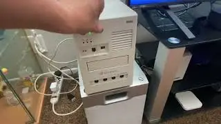 Dreamcast Dev. Box HKT-01 boot up screen