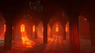 Catedradral Gotica Modular 3D / Unity Environment Art / Volumetric Fog in URP