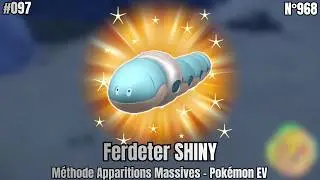 Ferdeter shiny (Orthworm) sur Pok&eacute;mon &eacute;carlate- Live Reactions