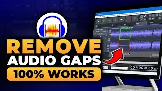 How To Remove Audio Gaps in Audacity (100% WORKS) | FAST & EASY | Remove Audio Gaps Audacity