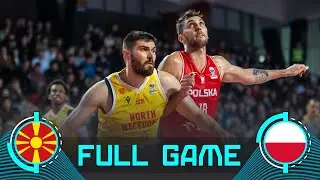 North Macedonia v Poland | Full Basketball Game | FIBA EuroBasket 2025 Qualifiers