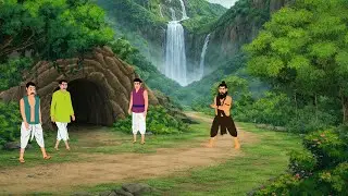 जादुई गुफा और तीन भाईयों का रहस्य | moral story | cartoon kahani | hindi kahani |