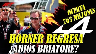 😲 ¿PELIGRA BRIATORE? Oferta millonaria de Horner pone en jaque a ALPINE F1