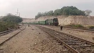 Travellers look very happy at the doors of new train at Rohri#train